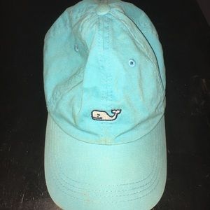 Vineyard Vines teal baseball style hat